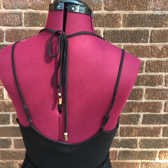 EUC!! Akualani. Black dress knee length - Picture 3 of 4